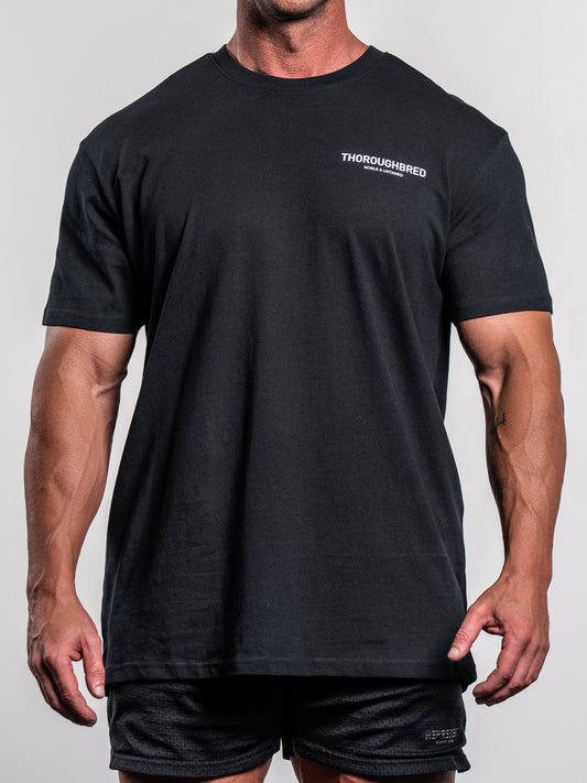 NOBLE & UNTAMED T-SHIRT BLACK