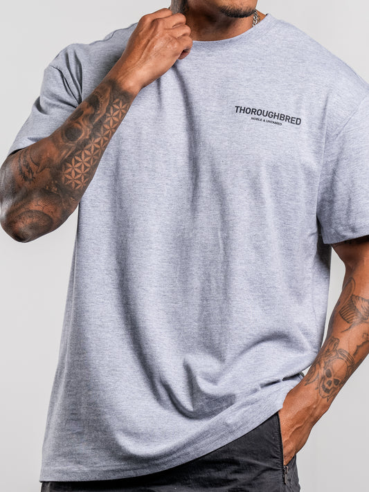 NOBLE & UNTAMED T-SHIRT GREY